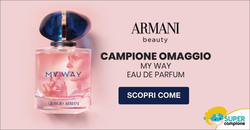 Campione omaggio MY WAY di Armani beauty
